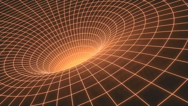 量子模拟器中的弯曲时空 